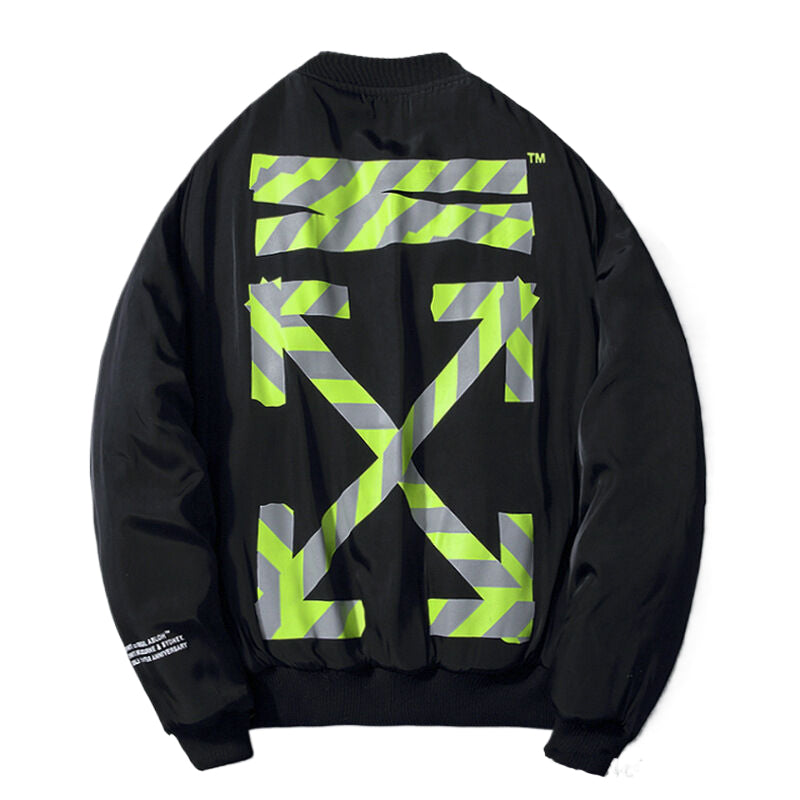 OFF-Whlte sports flight cotton jacket #23