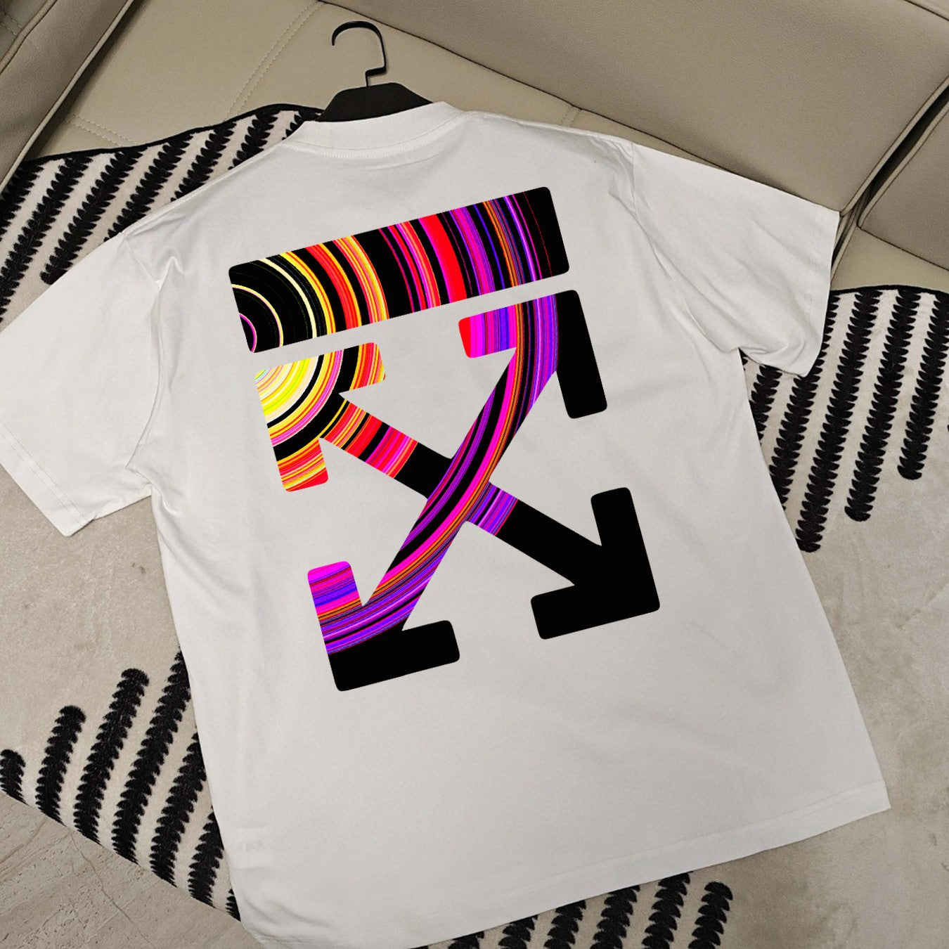 OFF-Whlte Arrow sign T-shirt#43