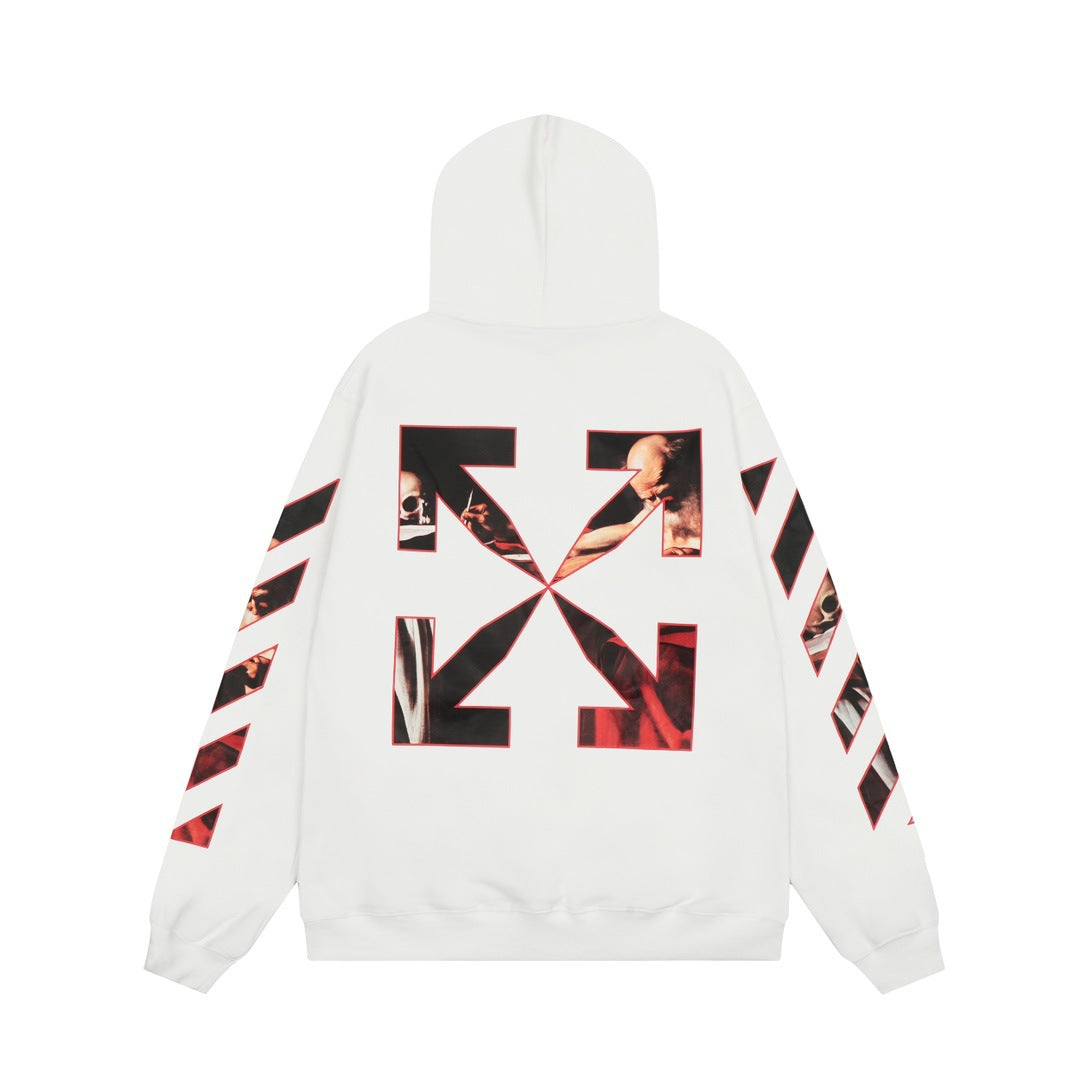 OFF-Whlte Arrow logo sports sweatshirt#22