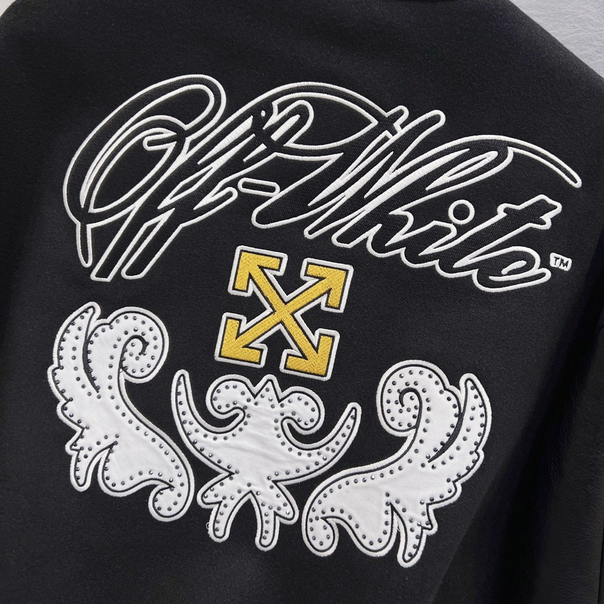 OFF-Whlte Baseball Jacket #34