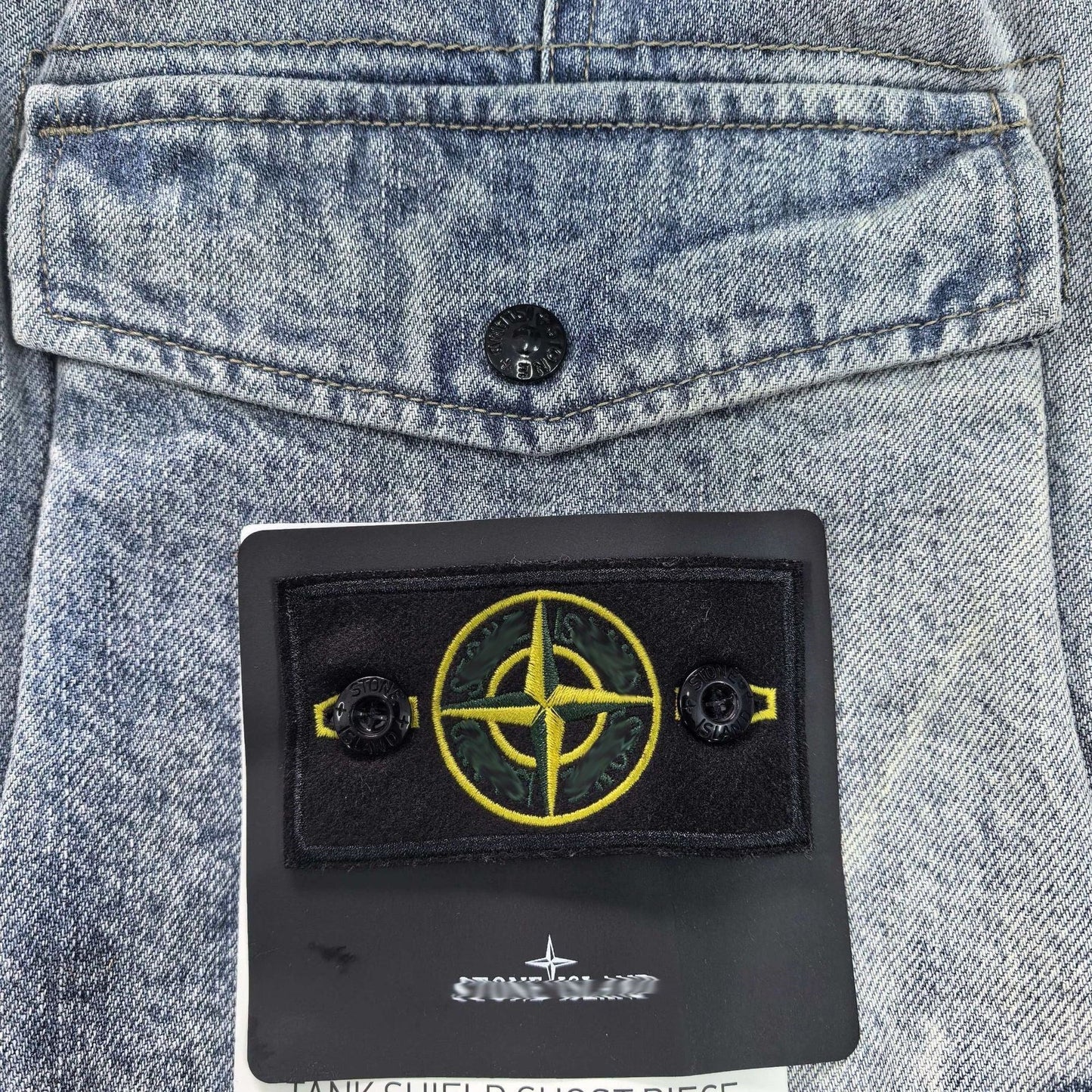 Stone Island Denim shorts #5