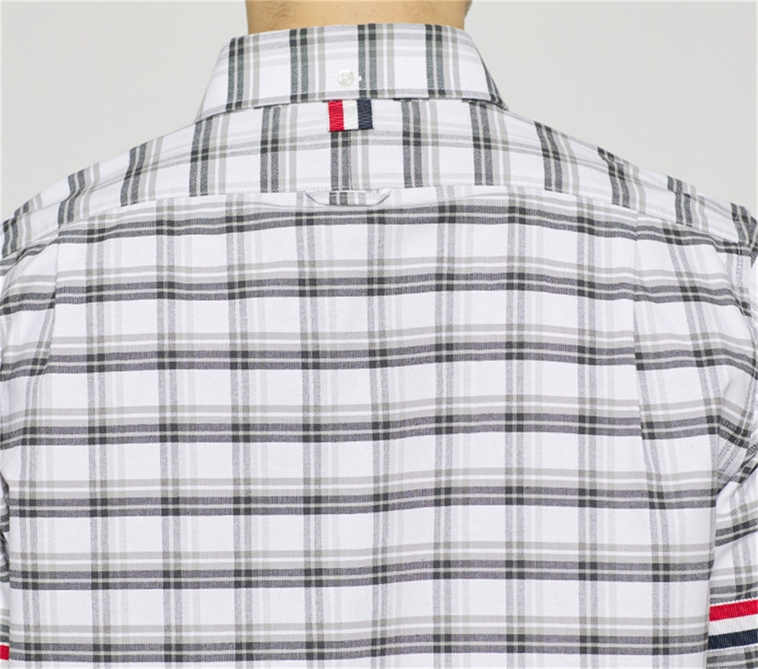 4-Bar Casual Oxford Shirt