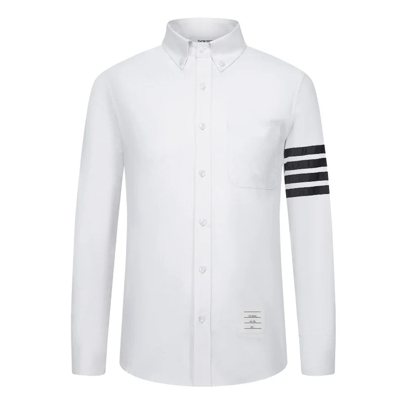 4-Bar Casual Oxford Shirt