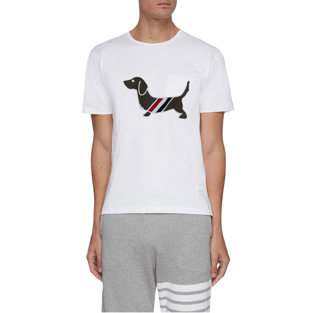 4-Bar Puppy Print T-shirt