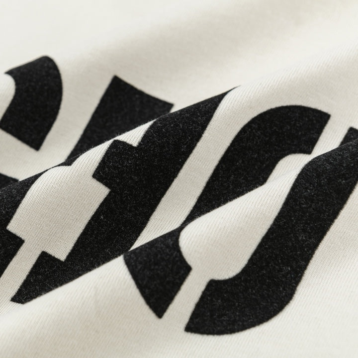 F0G-Letter Printing T-shirt#4