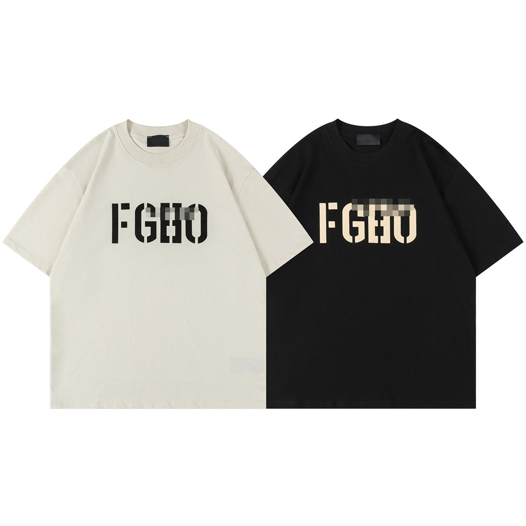 F0G-Letter Printing T-shirt#4