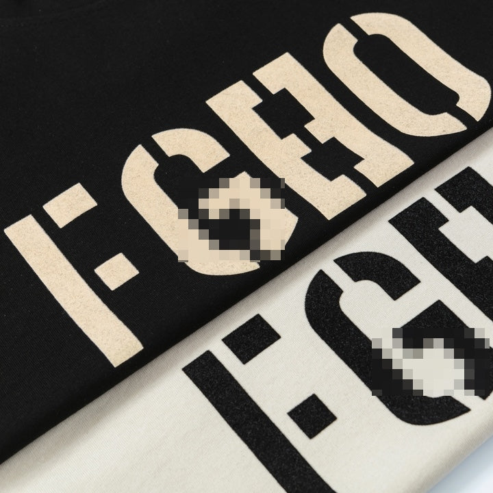 F0G-Letter Printing T-shirt#4