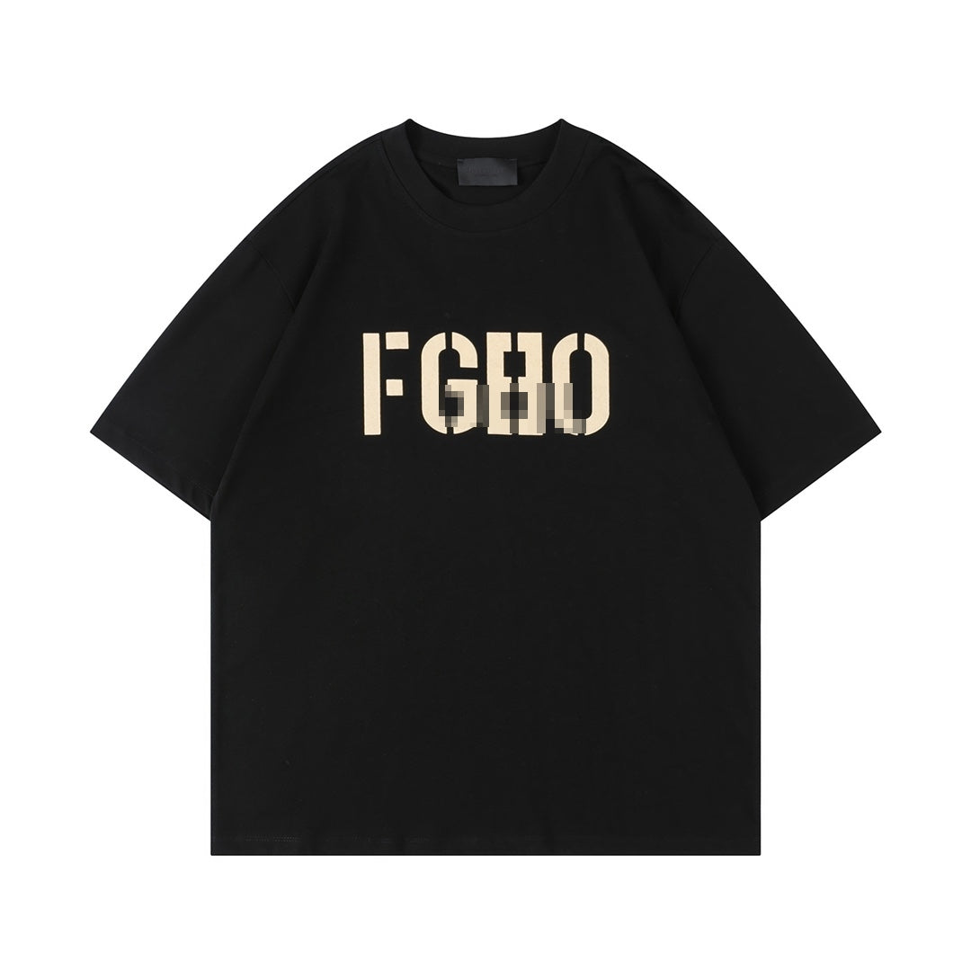 F0G-Letter Printing T-shirt#4