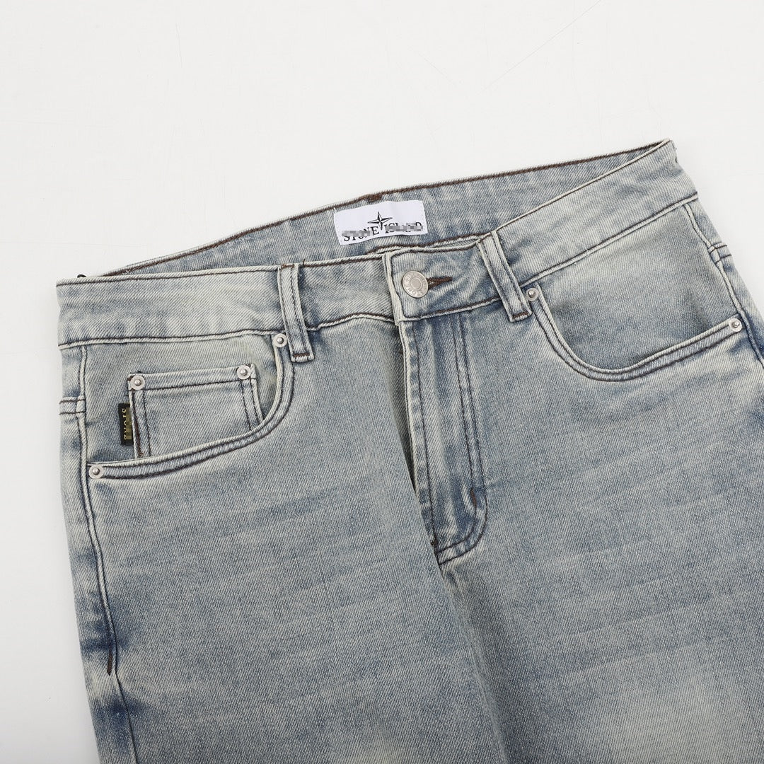 ST-Men's compass jeans