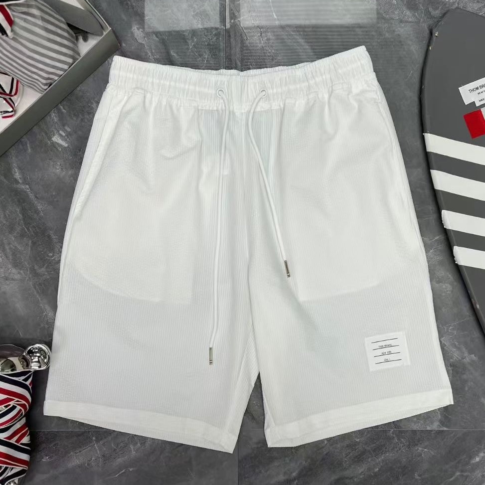 4-Bar Seersucker Sports shorts