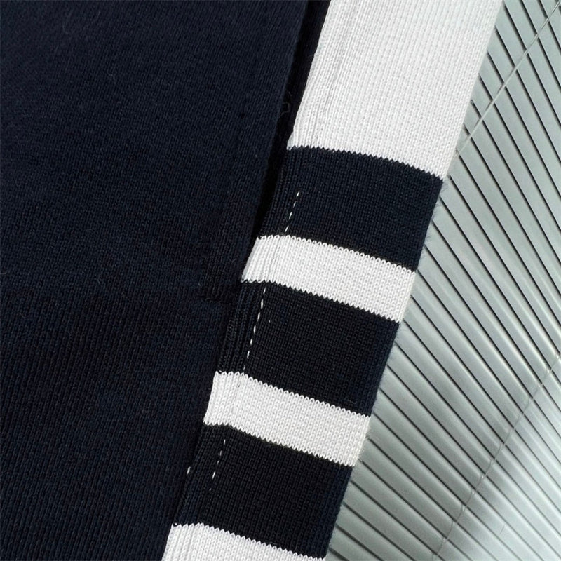 4-Bar Four-striped couple sweatshirt suit