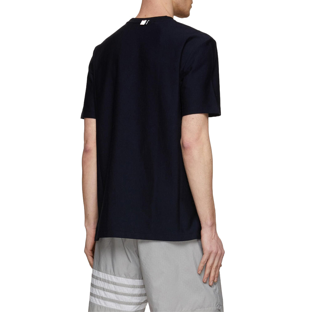4-Bar Anchor embroidery T-shirt