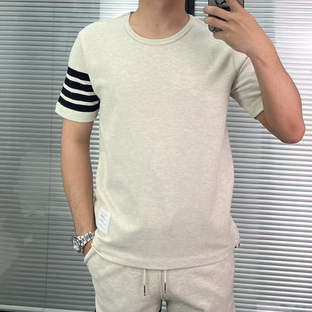 4-Bar Striped Tracksuit