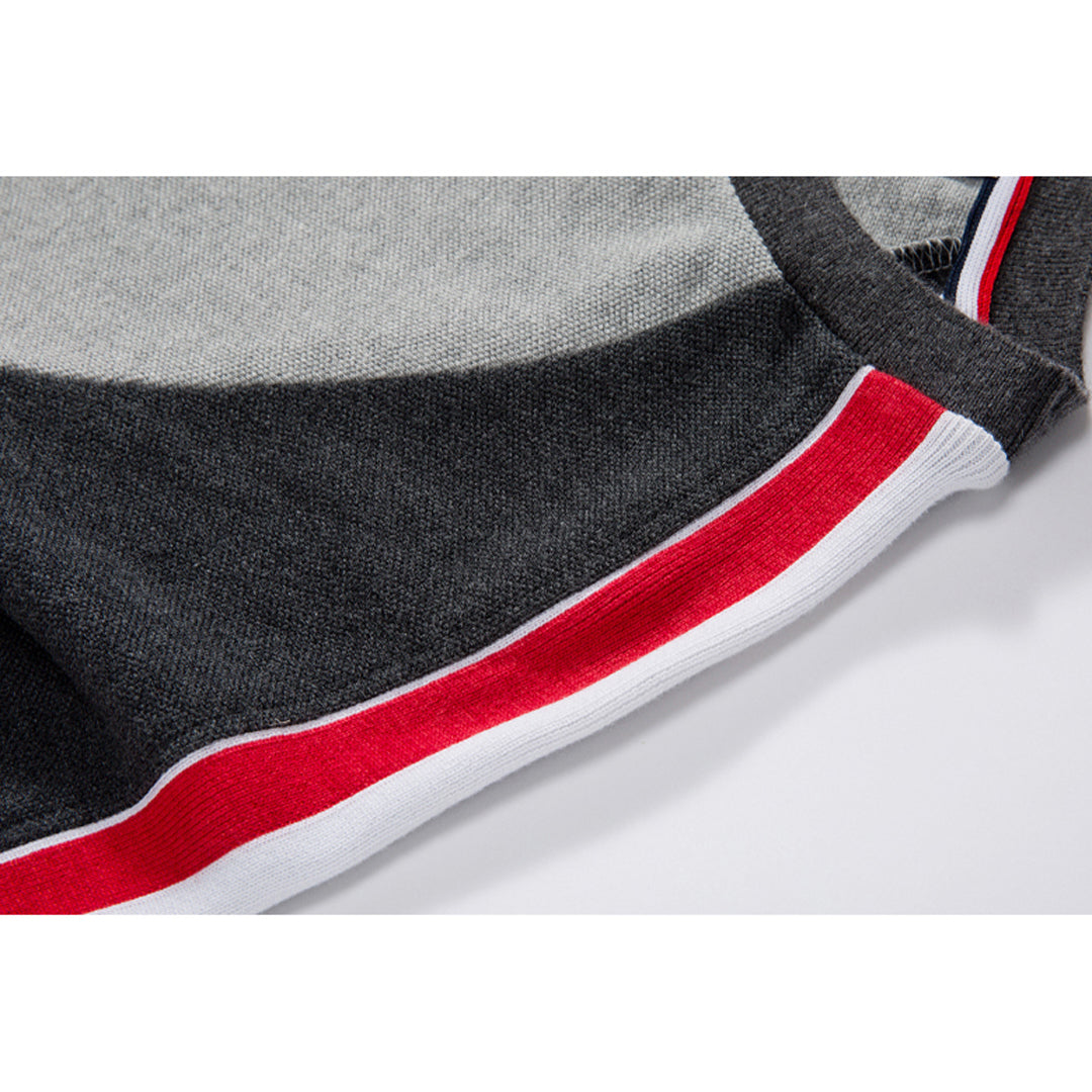 4-Bar Color matching T-shirt
