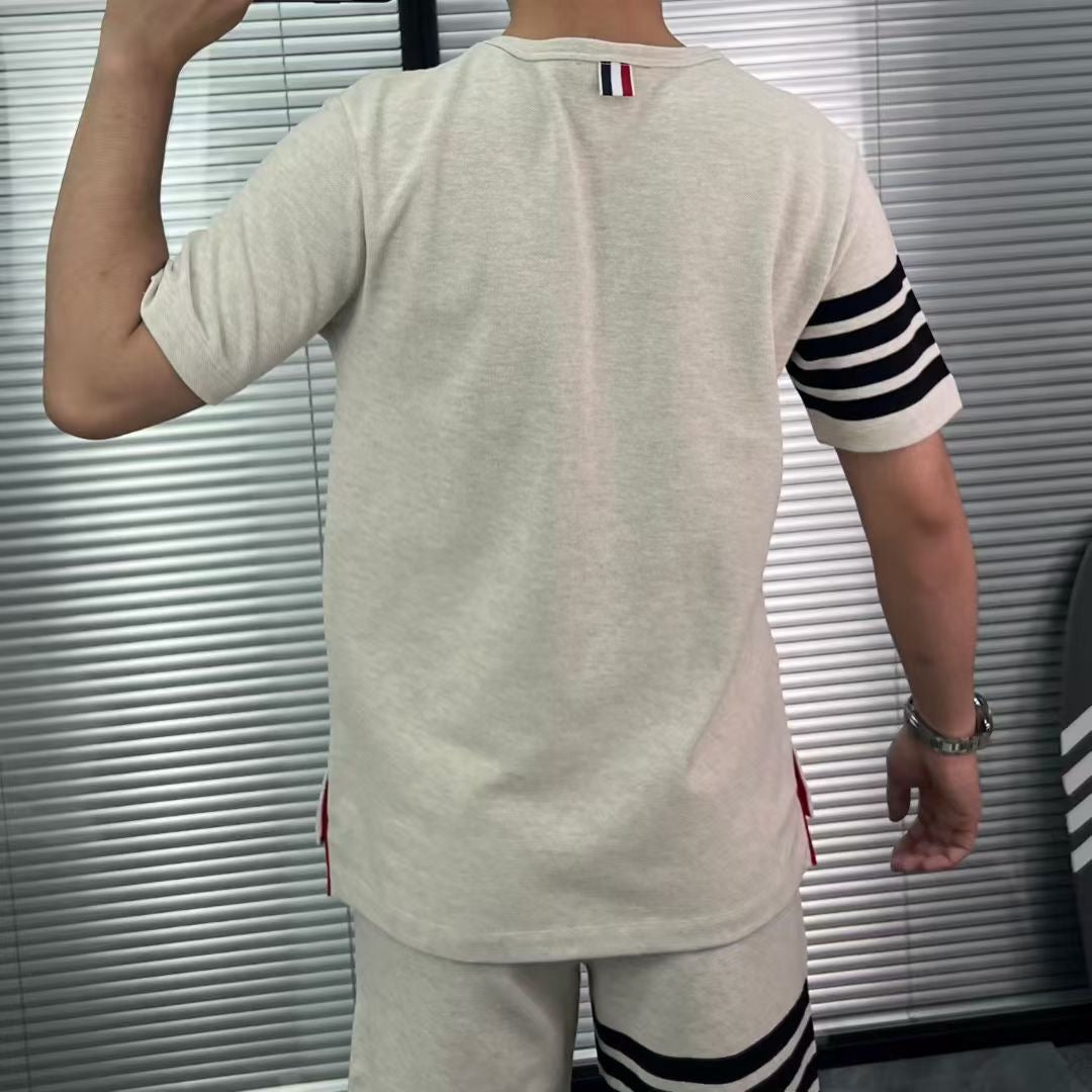 4-Bar Striped Tracksuit