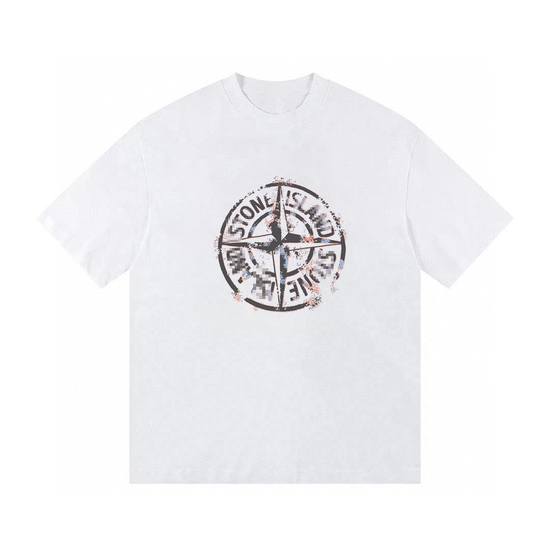 ST-Compass print T-shirt