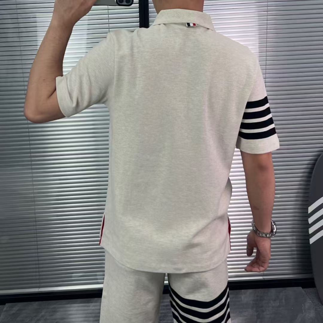 4-Bar Striped Tracksuit