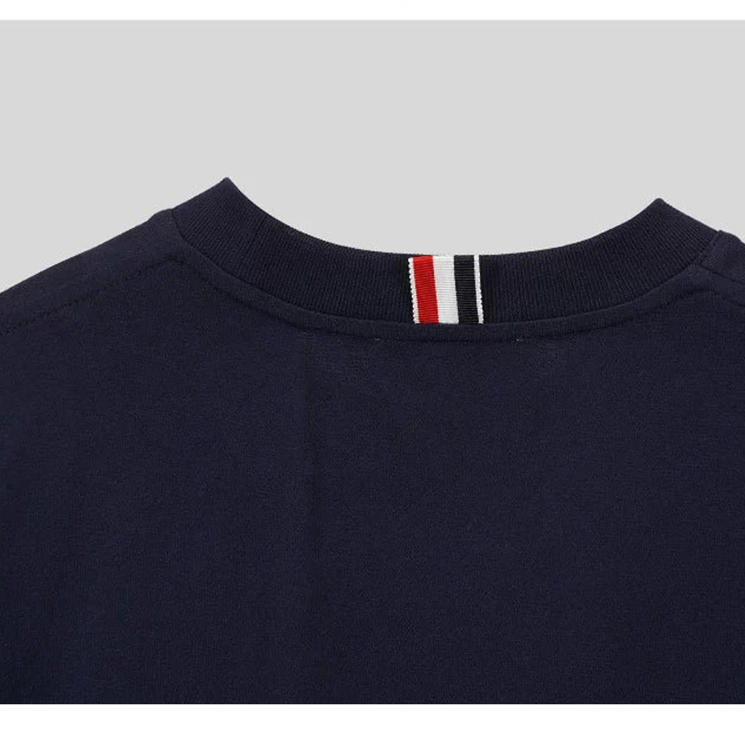 4-Bar Anchor embroidery T-shirt