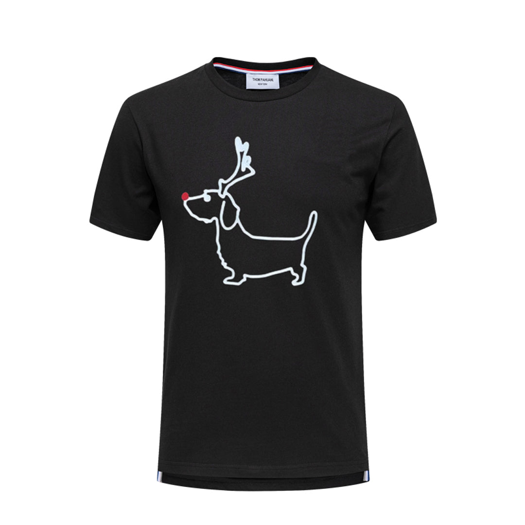 4-Bar Puppy print T-shirt