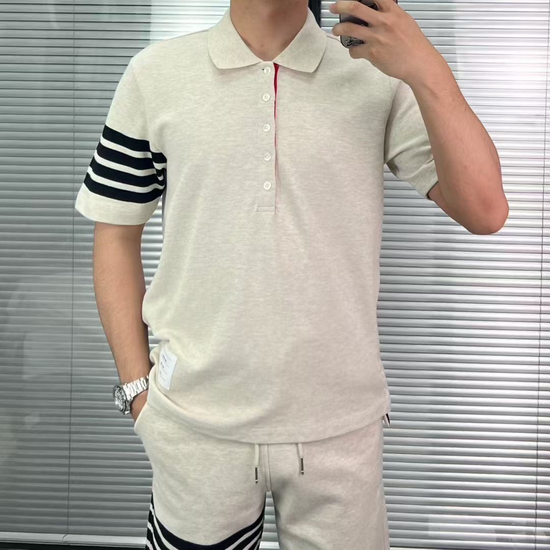 4-Bar Striped Tracksuit