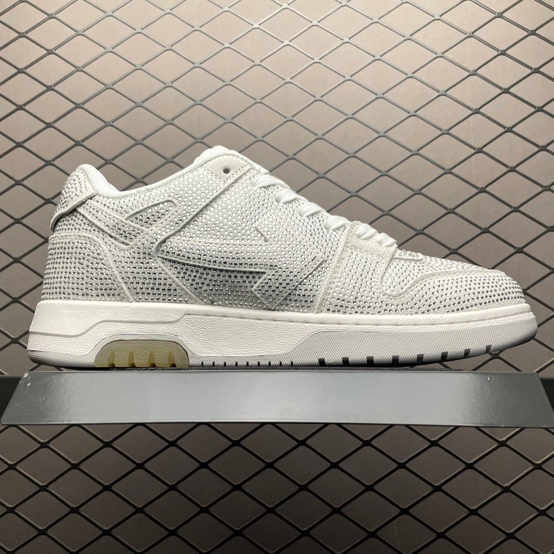 OFF-Whlte Full diamond Sports shoes#11