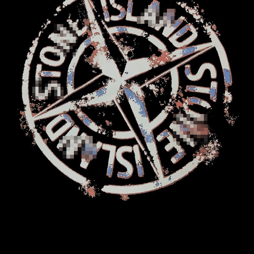 ST-Compass print T-shirt
