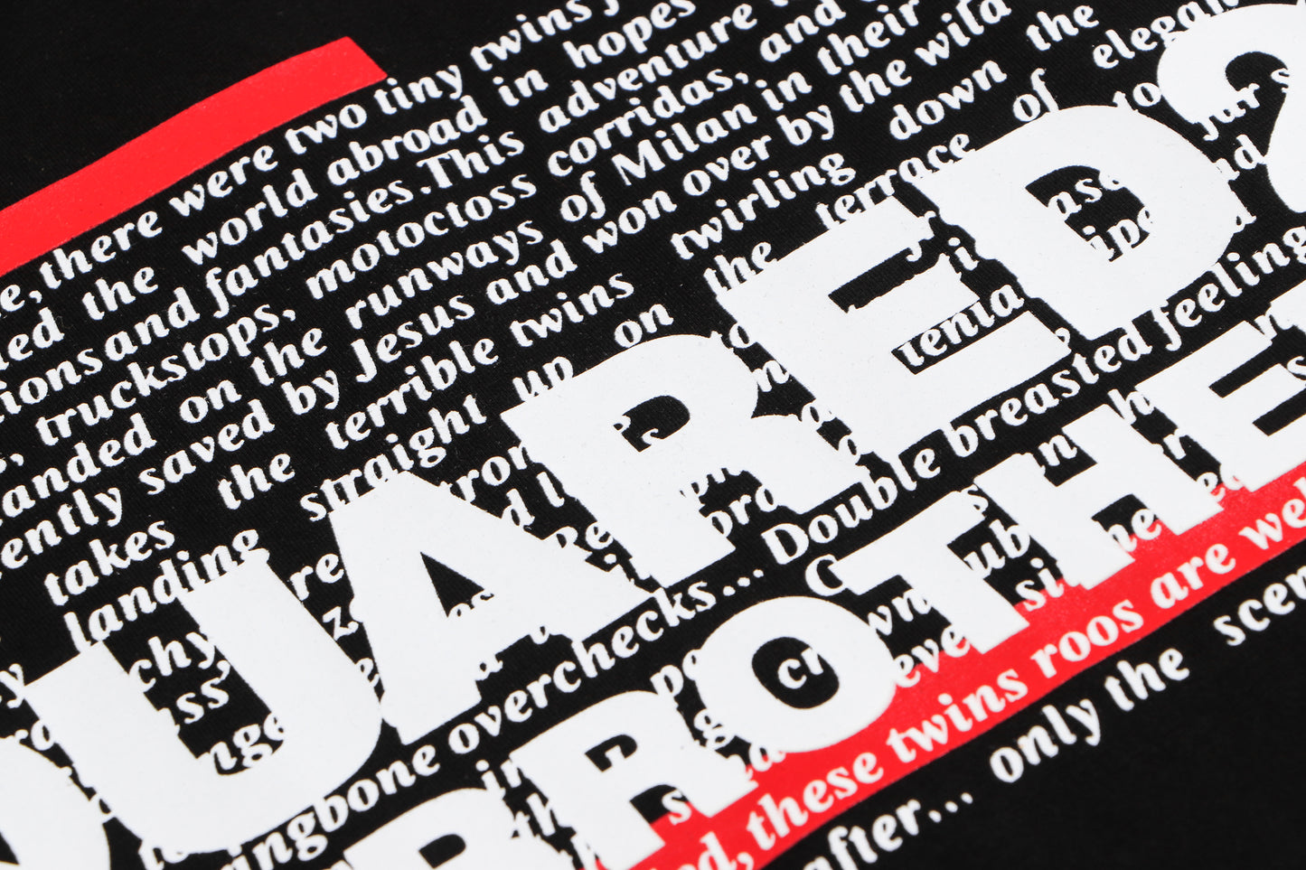D2 Lettering Cotton T-shirt #27