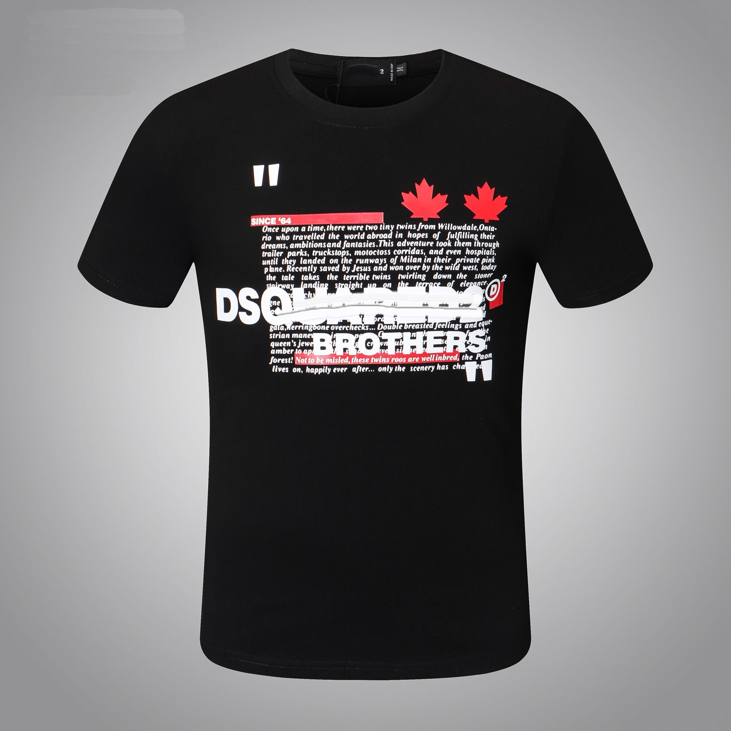 D2 Lettering Cotton T-shirt #27