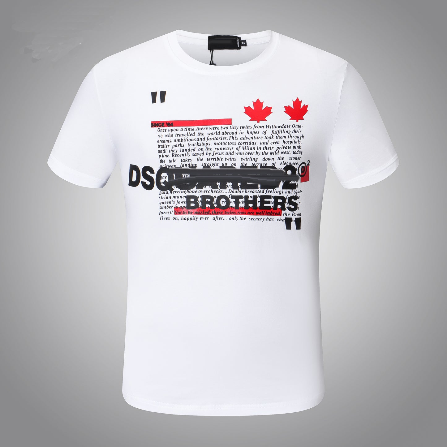 D2 Lettering Cotton T-shirt #27