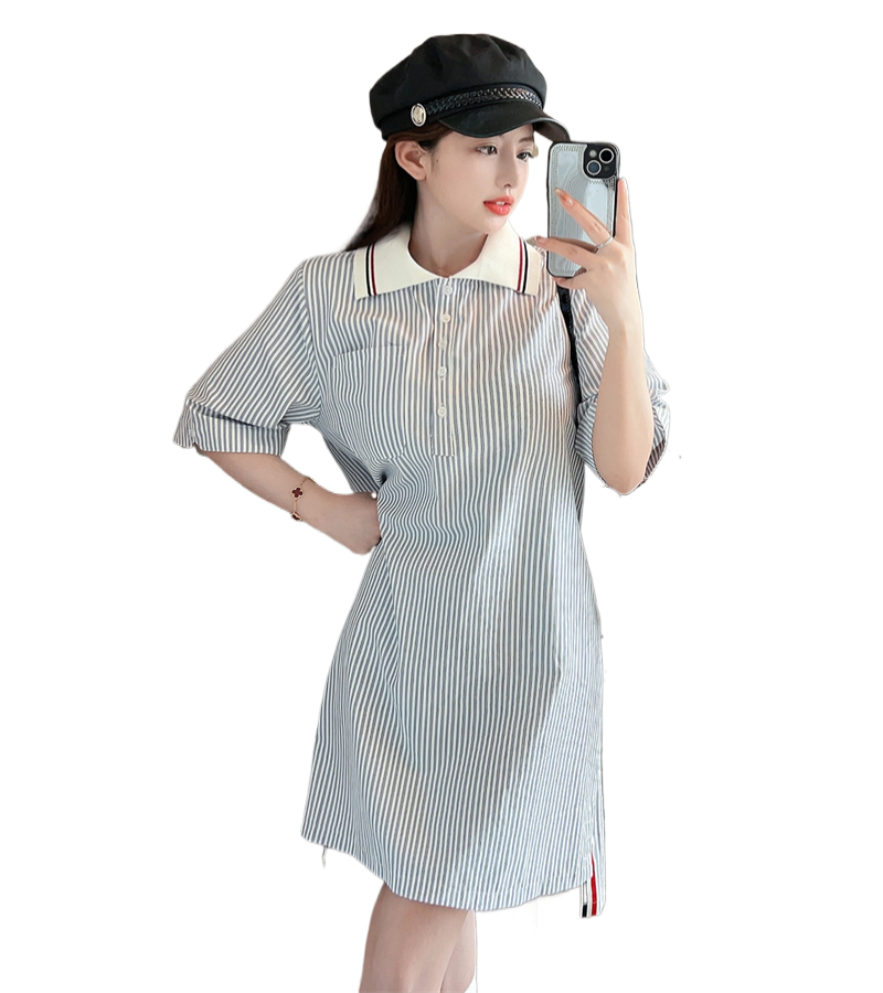 4-Bar Sleeveless dress