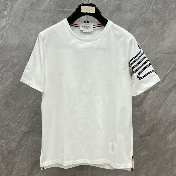 4-Bar Snake pattern T-shirt