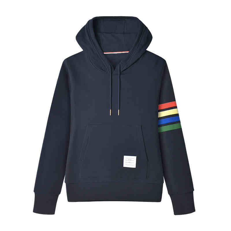 4-Bar Couple Hoodies
