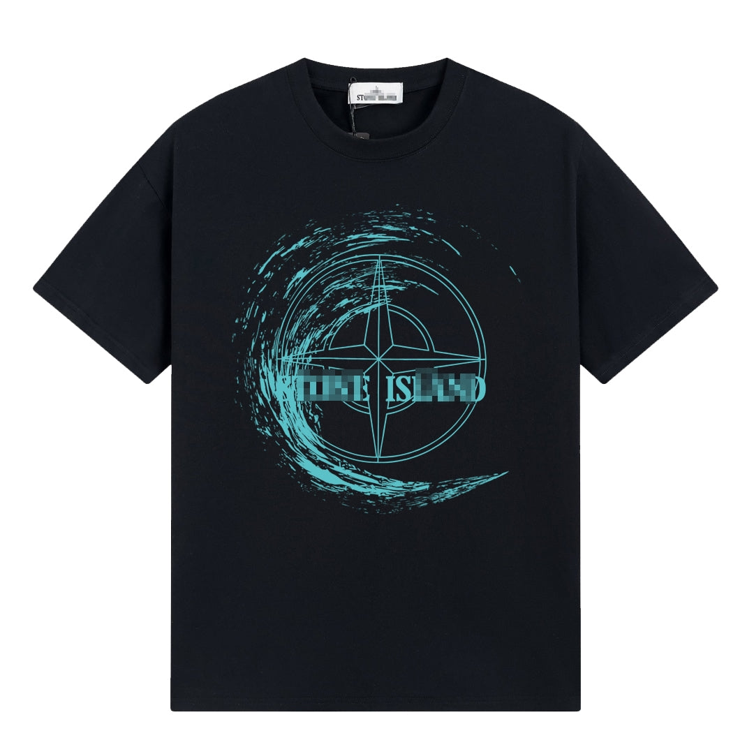 ST0NE lSLAND Pure Cotton T-Shirt #22
