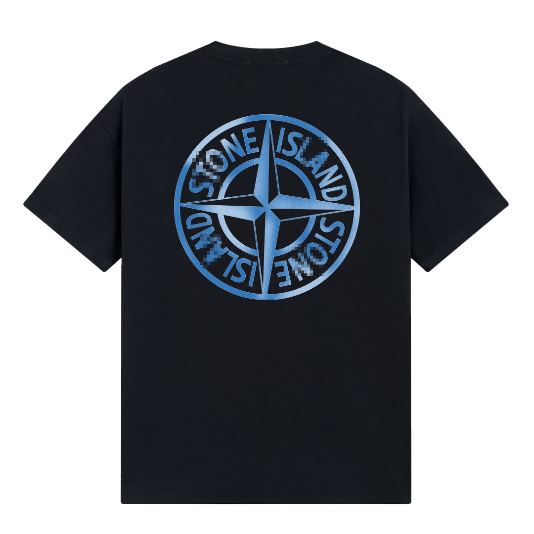 ST0NE lSLAND Pure Cotton T-Shirt #23