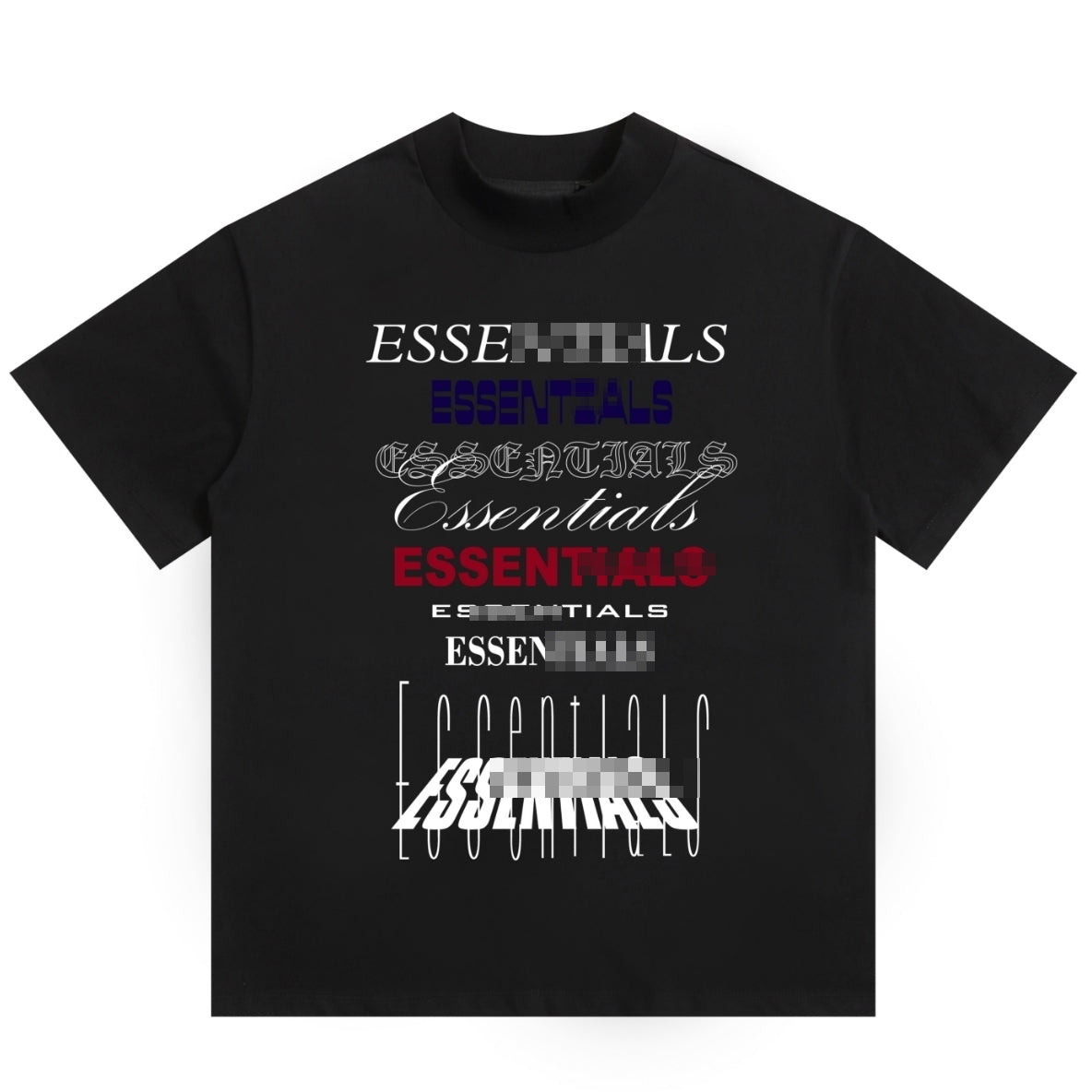 F0G-Letter Printing Cotton T-shirt#7