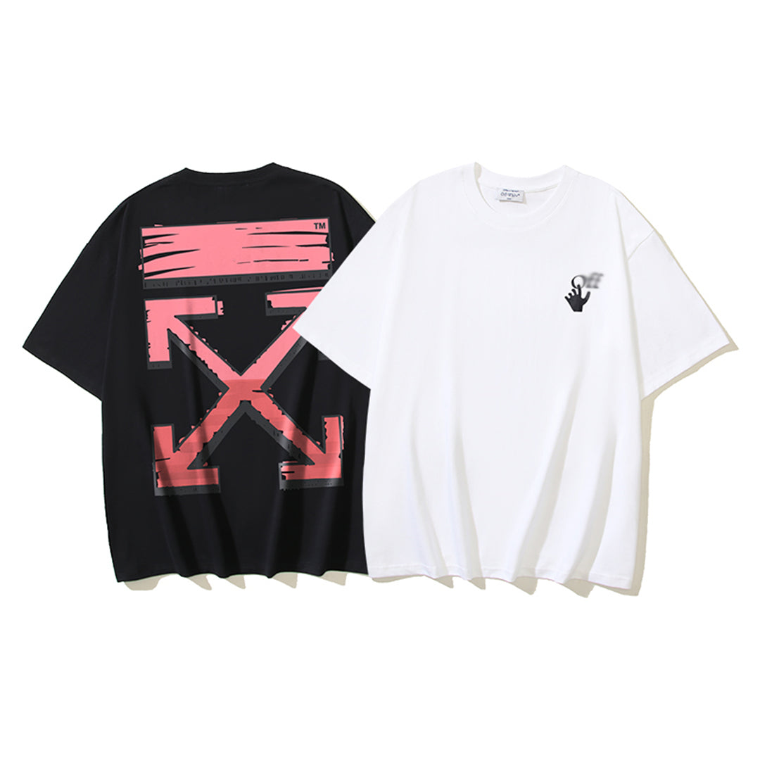 OFF-Whlte Arrow Logo Cotton T-shirt-1182