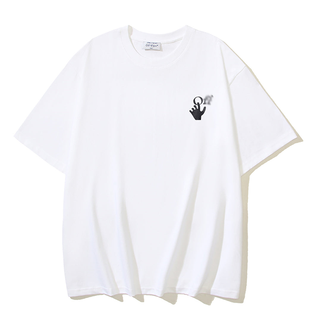 OFF-Whlte Arrow Logo Cotton T-shirt-1182