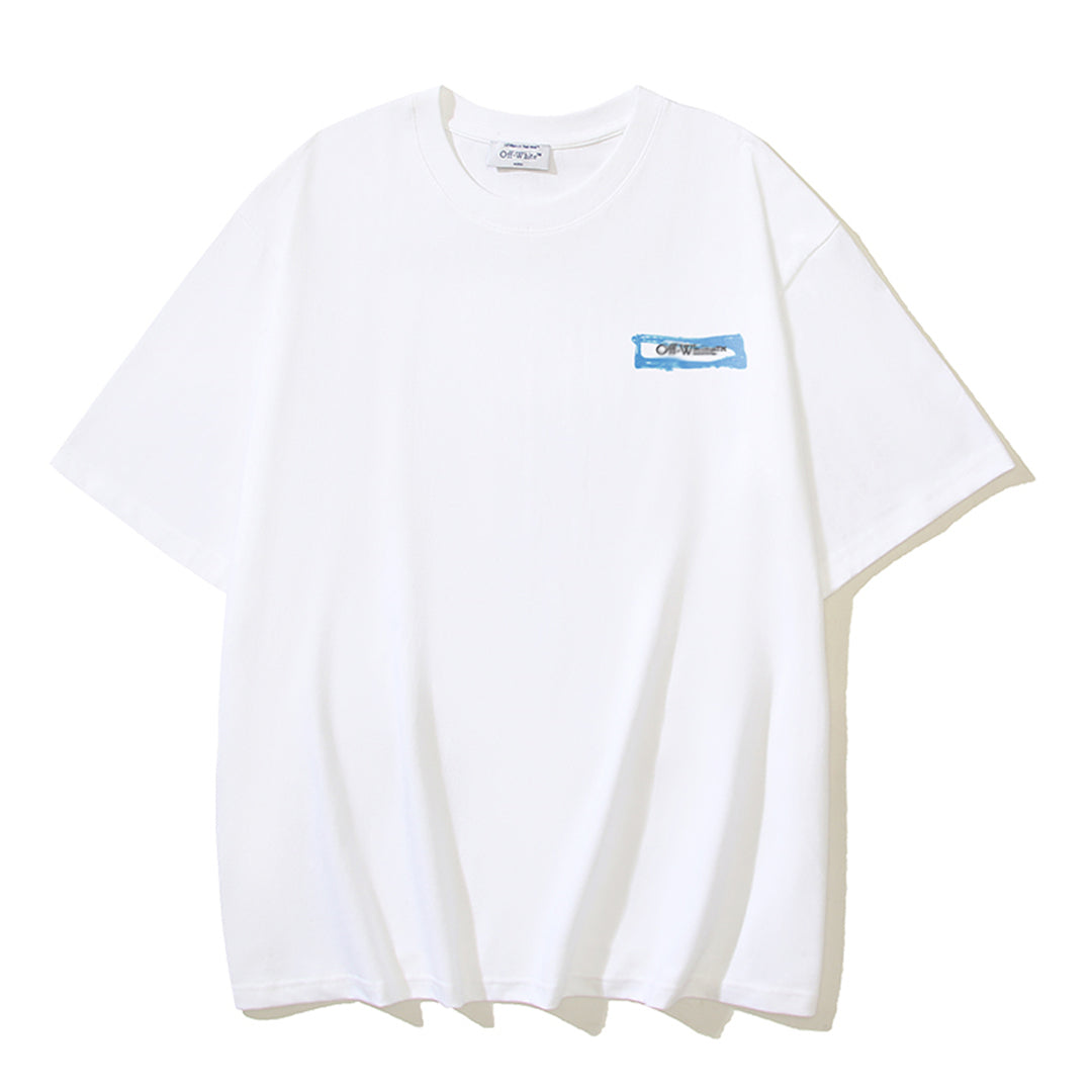 OFF-Whlte Arrow Logo Cotton T-shirt-1184