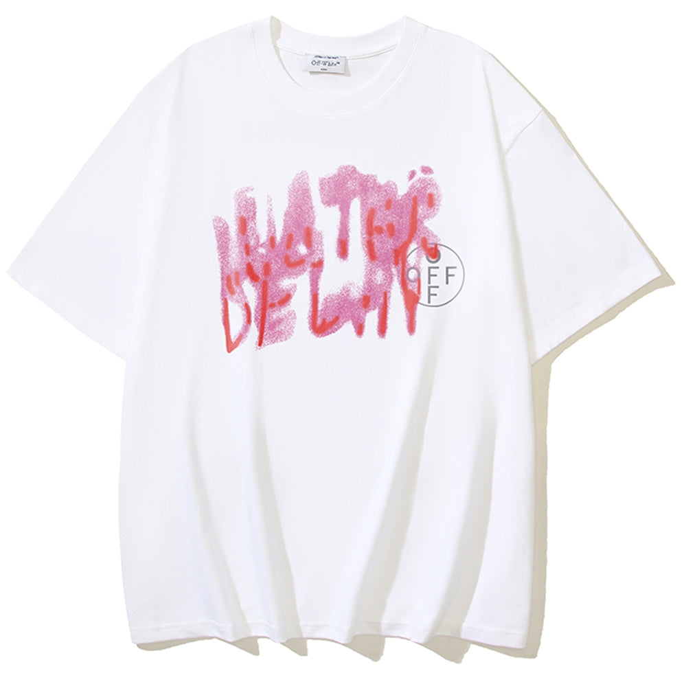 OFF-Whlte Arrow logo print T-shirt#4