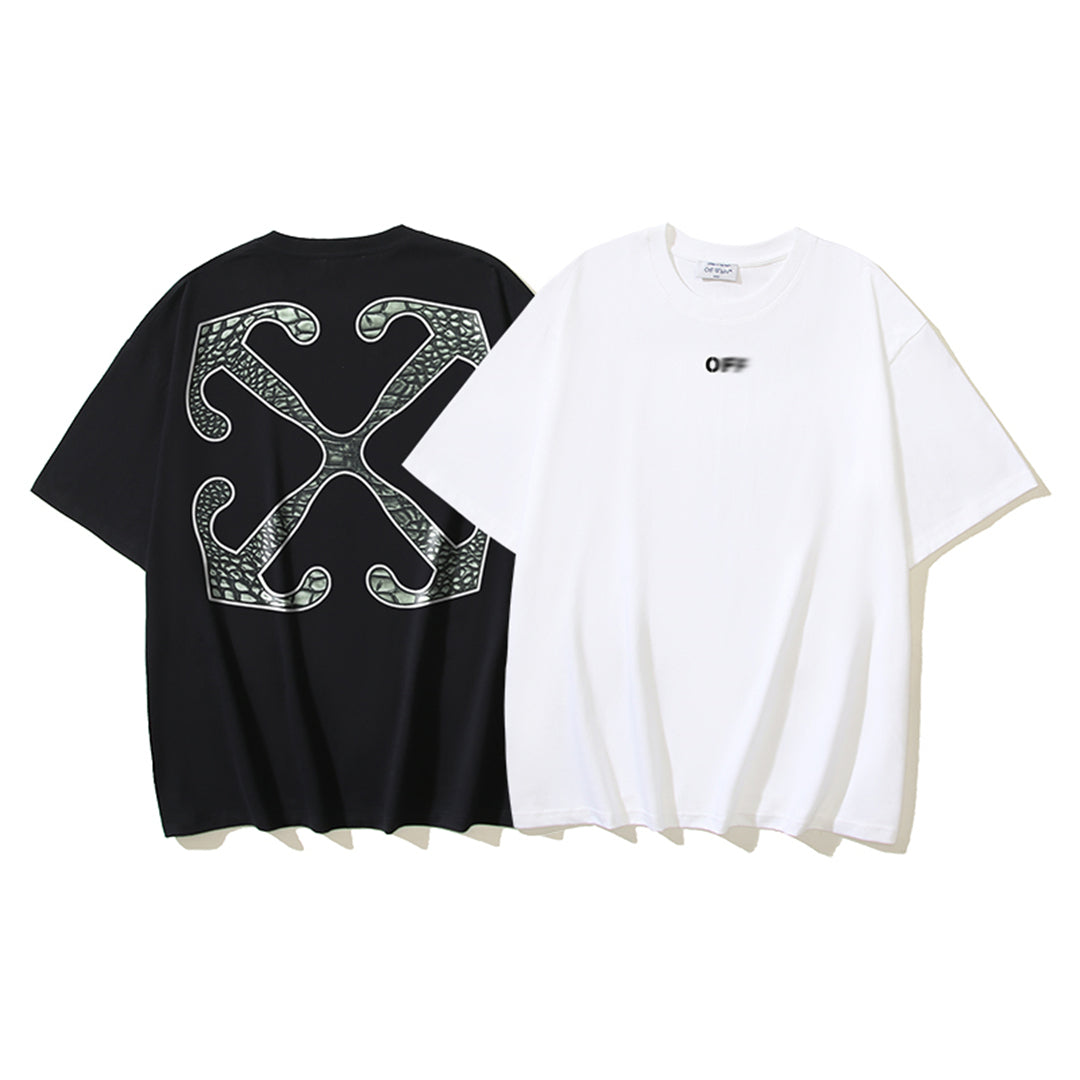 OFF-Whlte Arrow Logo Cotton T-shirt#1174