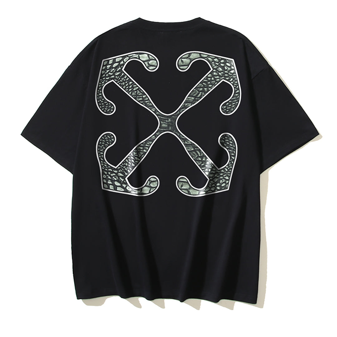 OFF-Whlte Arrow Logo Cotton T-shirt#1174