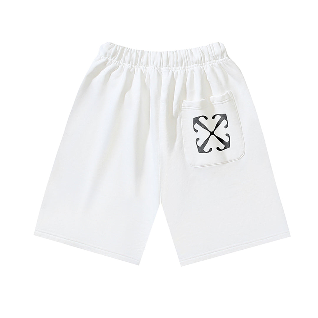 OFF-Whlte arrow print shorts#4