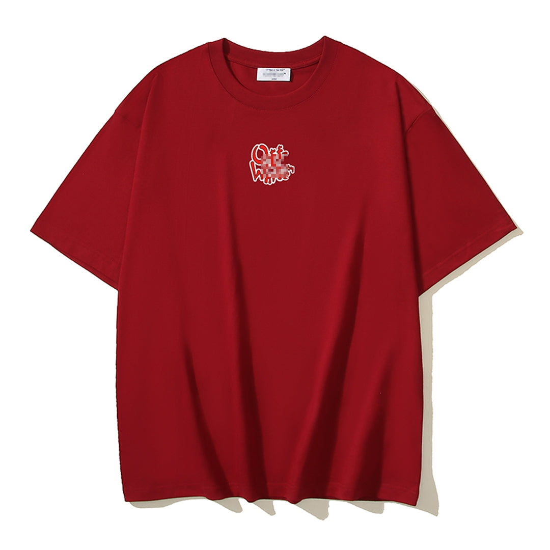 OFF-Whlte Arrow Logo Cotton T-shirt#198