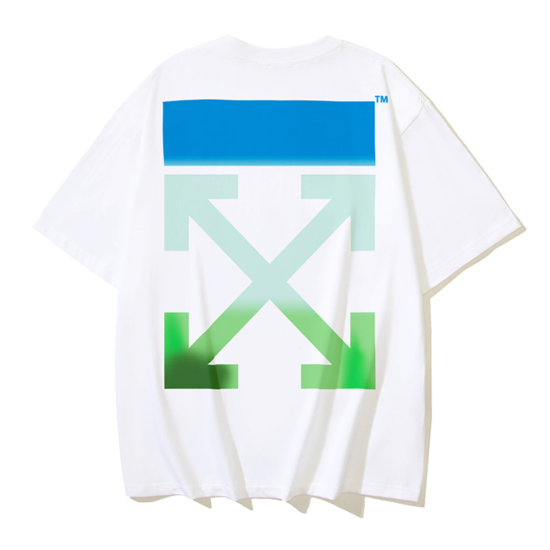 OFF-Whlte Arrow Logo Cotton T-shirt#1005