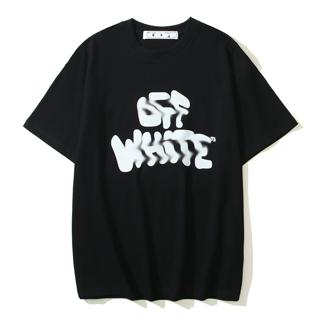 OFF-Whlte letter print T-shirt