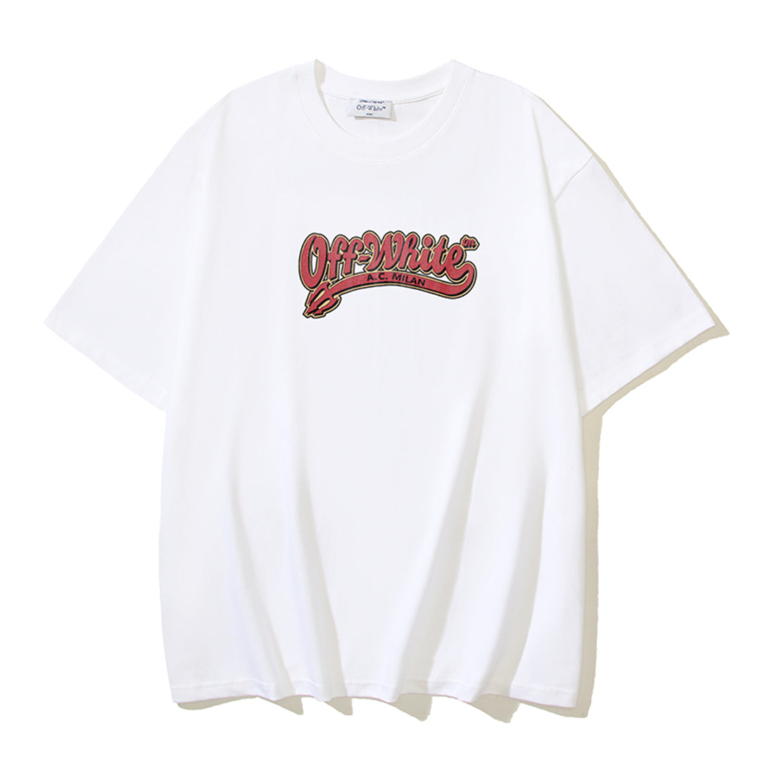 OFF-Whlte Arrow Logo Cotton T-shirt-1151