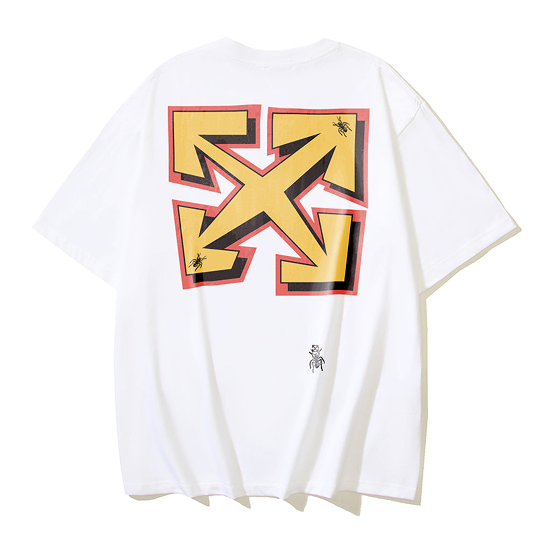 OFF-Whlte Arrow Logo Cotton T-shirt#1152