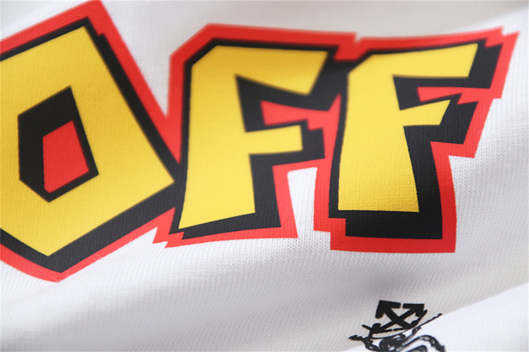 OFF-Whlte Arrow Logo Cotton T-shirt#1152