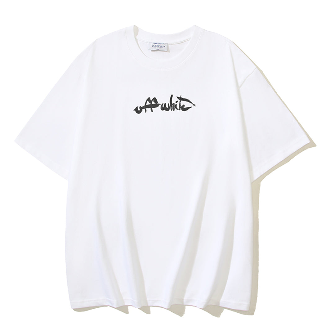 OFF-Whlte Arrow Logo Cotton T-shirt#1144