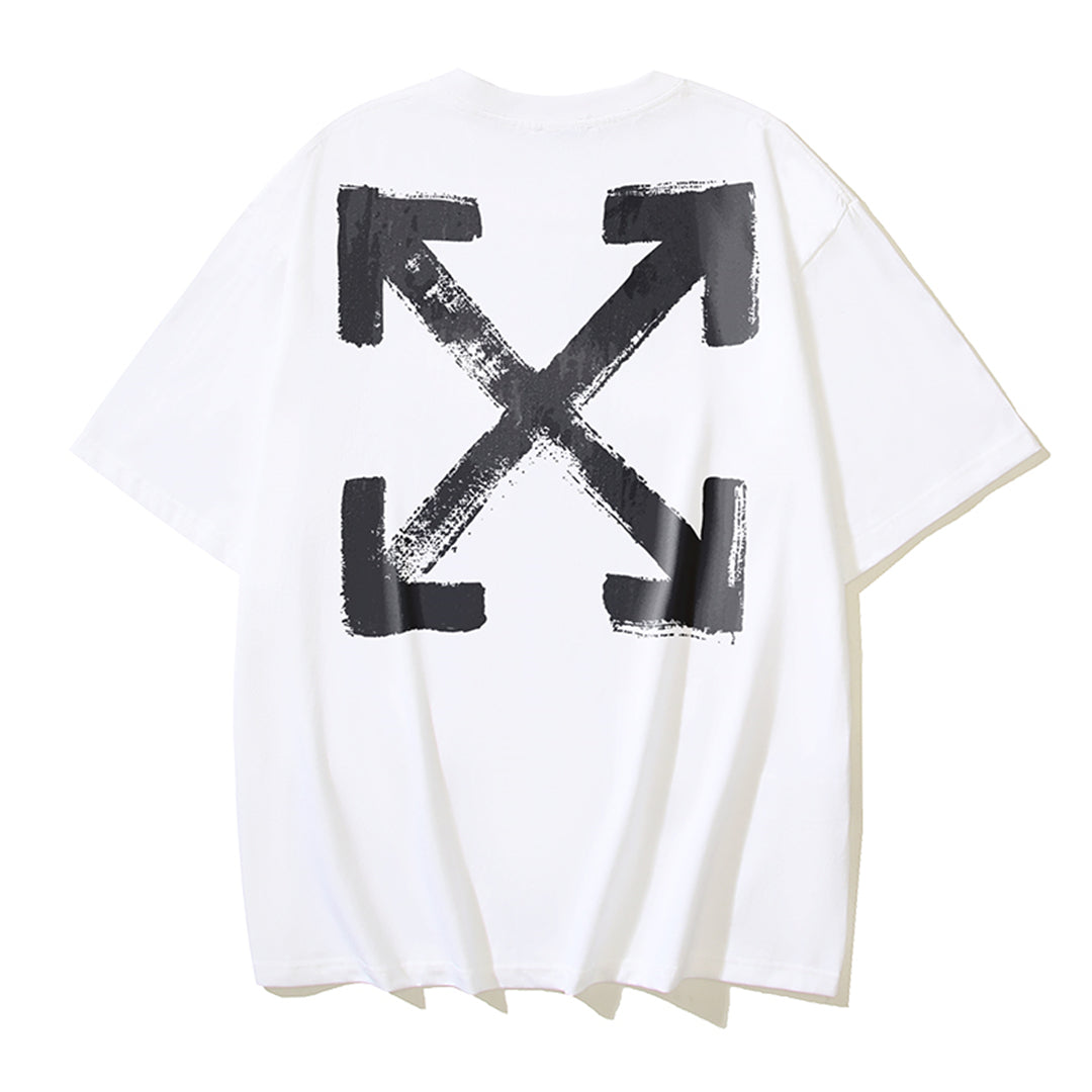 OFF-Whlte Arrow Logo Cotton T-shirt#1144